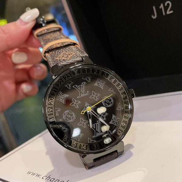 送料込 ルイヴィトン 時計 コピータンブール ストリート ダイバー  40mm vuj15515 - 画像 (8)