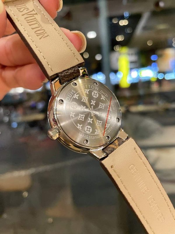 大人気！ルイヴィトン 時計 タンブール ビジュ 偽物ラグダイヤ レディース39mm vud72346 - 画像 (4)