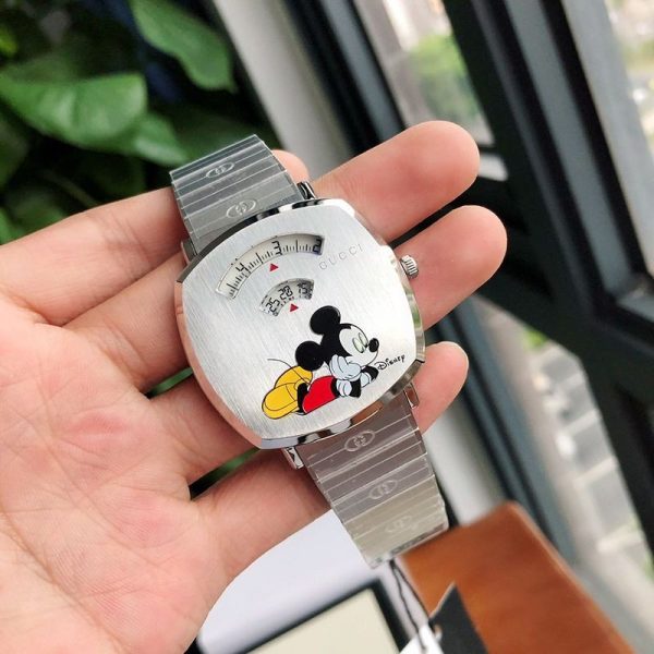 限定コラボ☆グッチｘミッキーマウス 偽物 ディズニー 腕時計 38mm/35mm guo16775 - 画像 (2)