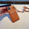【ロエベ iPhoneケース 偽物】レザー iPhone用ケース lop35085 - 画像 (2)