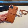 【ロエベ iPhoneケース 偽物】レザー iPhone用ケース lop35085 - 画像 (3)