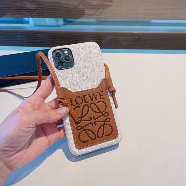 日本未入荷【ロエベ iPhone13ケース スーパーコピー】レザー スマホケース lov60307 - 画像 (2)