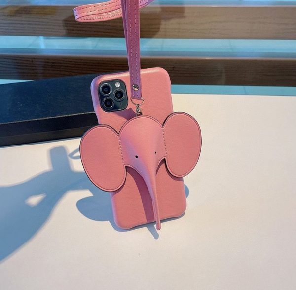 限定SALE★ロエベ iphoneケース コピー エレファント★Anagram 象 C719C80X0 lon32807 - 画像 (5)
