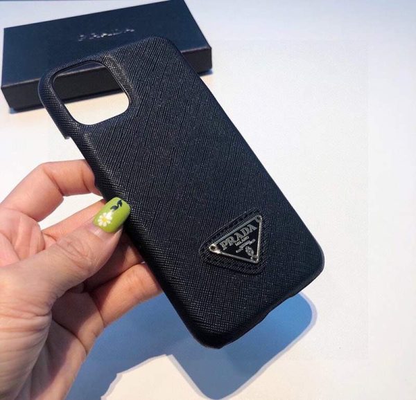 プラダ ケース コピー トライアングルロ レザーiPhone12/proケース pug22462 - 画像 (7)