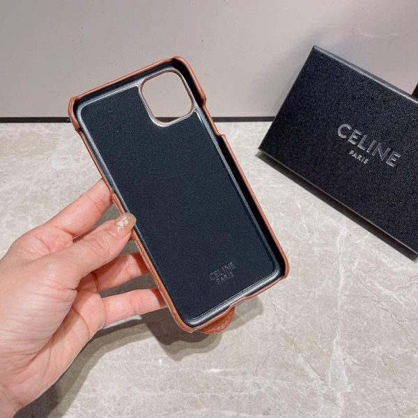 定番 超人気 セリーヌ☆トリオンフ iPhone11/12 pro ケース 偽物♪ Cez85812 - 画像 (7)
