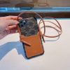 人気No1 セリーヌ☆トリオンフ コピーストラップ付き iPhone11/12 pro ケース Ces66233 - 画像 (4)