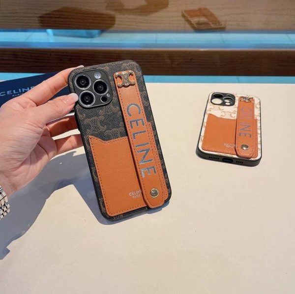 可愛い セリーヌ☆トリオンフ iPhone12/13 pro ケース スーパーコピー Cek73906 - 画像 (2)
