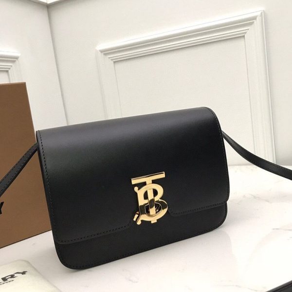関送込♪バーバリー☆フルグレインレザーメッセンジャーバッグ コピー Bax96063 - 画像 (2)