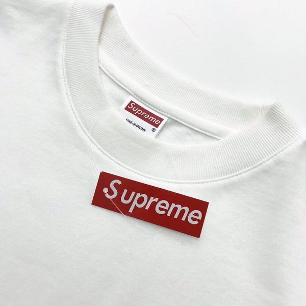 【日本未発売】シュプリーム ティファニー tシャツ 偽物 ボックス ロゴ  "ホワイト" SUP-FW21-269 - 画像 (3)