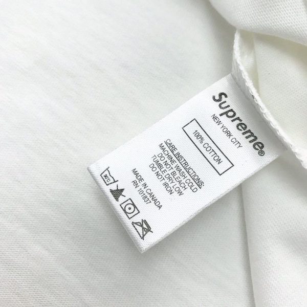 【日本未発売】シュプリーム ティファニー tシャツ 偽物 ボックス ロゴ  "ホワイト" SUP-FW21-269 - 画像 (6)