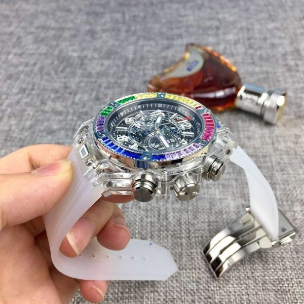 ☆超人気☆ウブロ コピー 腕時計 ビッグバン ウニコ サファイア 限定生産500本 hut86236 - 画像 (7)