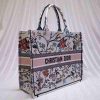 入手困難ディオール ブックトート 偽物 ハイビスカス刺繍 2サイズ dee02350 - 画像 (4)