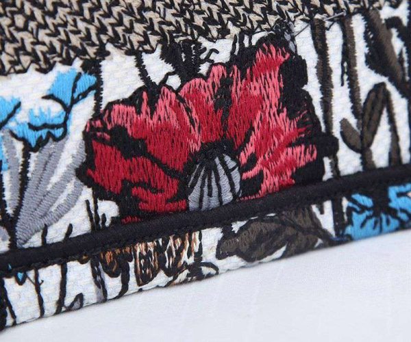希少色ディオール コピー ブックトート ミニバッグ ミレフルールの刺繍 dec14224 - 画像 (5)