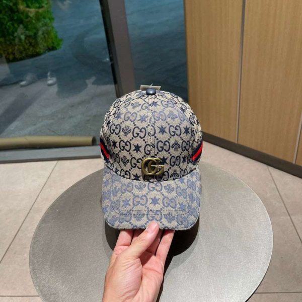 21-22AW お洒落に♪ グッチ ベースボールキャップ GG コピー guj03583 - 画像 (4)