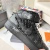 大人気!!新色ルイヴィトン ナイキ スーパーコピー モノグラム エアフォース1 ハイトップスニーカー nax30794 - 画像 (8)