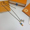 累積売上総額第１位！ルイヴィトン 偽物 ペンダントチェーンLVネックレス vuh22746 - 画像 (2)