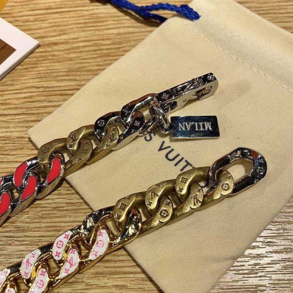 春もの新作ルイヴィトン コリエ・チェーンリンクス 偽物 パッチーズ ストラス ネックレス vuz90654 - 画像 (6)