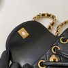 高品質♪♪♪シャネル バックパック 偽物ブラック shx02633 - 画像 (9)