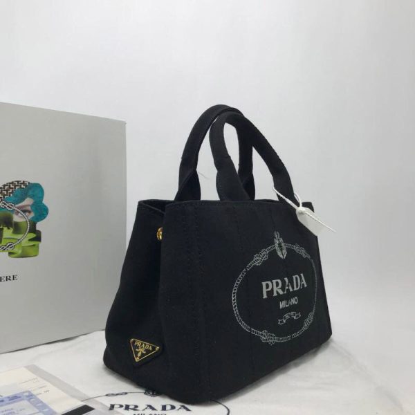 人気[プラダ] カナパ x レザー トートバッグ偽物 / ショッピングバッグ 1BG439 pus76012 - 画像 (3)