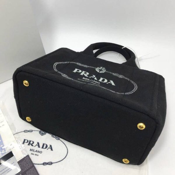 人気[プラダ] カナパ x レザー トートバッグ偽物 / ショッピングバッグ 1BG439 pus76012 - 画像 (8)