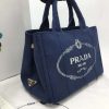 [プラダ] カナパ x レザー トートバッグ コピー / ショッピングバッグ puw75591 - 画像 (3)