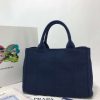 [プラダ] カナパ x レザー トートバッグ コピー / ショッピングバッグ puw75591 - 画像 (2)
