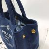 [プラダ] カナパ x レザー トートバッグ コピー / ショッピングバッグ puw75591 - 画像 (5)