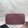 稀少プラダ カナパ 偽物 x レザー トートバッグ / ショッピングバッグ puw66028 - 画像 (4)