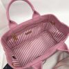 稀少プラダ カナパ 偽物 x レザー トートバッグ / ショッピングバッグ puw66028 - 画像 (7)