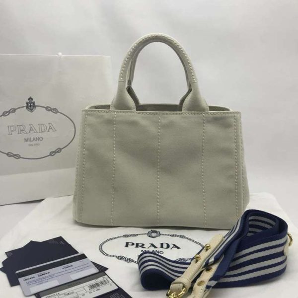 【人気商品】プラダ カナパ 偽物x レザー トートバッグ / ショッピングバッグ put78536 - 画像 (3)