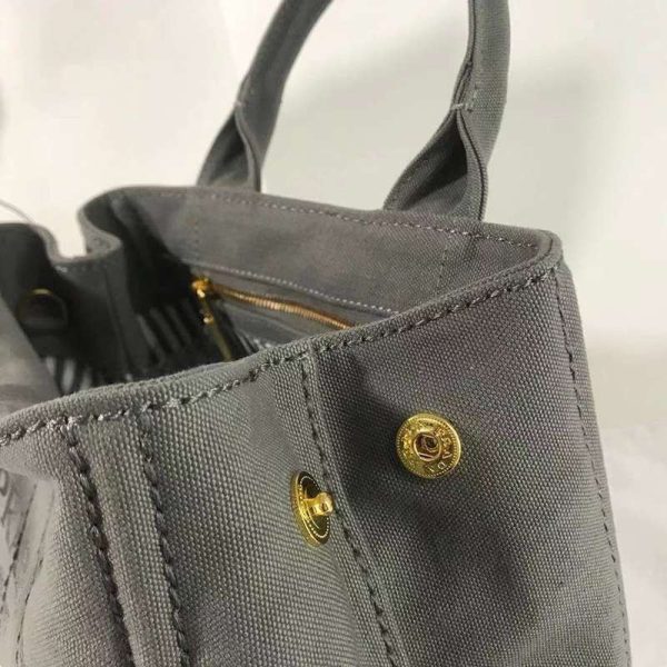 [プラダ] カナパ x レザー トートバッグ偽物 / ショッピングバッグ 【追跡付】 puj76372 - 画像 (7)