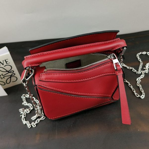 超希少！ロエベ★クラシッパズルナノバッグ スーパーコピー★Puzzle nano bag lon62530 - 画像 (5)