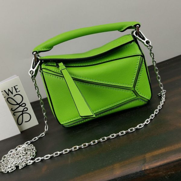 希少色ロエベ コピー★クラシッパズルナノバッグ★Puzzle nano bag lol91019 - 画像 (2)