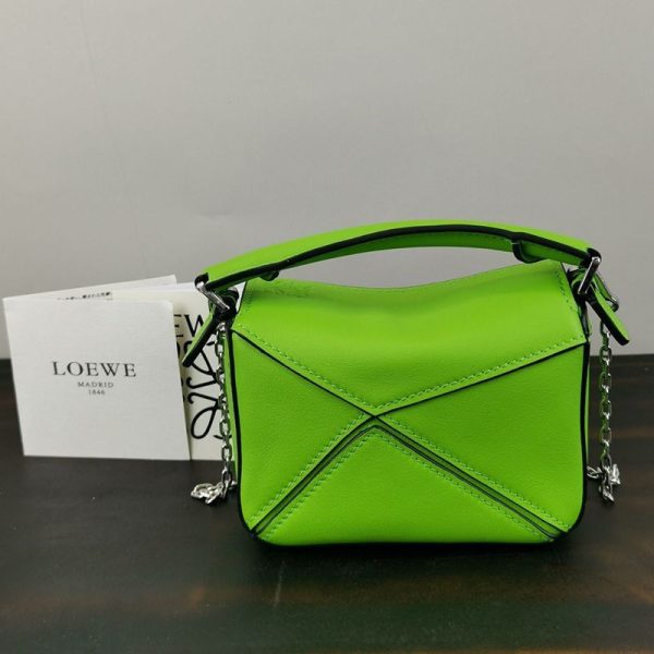 希少色ロエベ コピー★クラシッパズルナノバッグ★Puzzle nano bag lol91019 - 画像 (3)