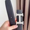希少★エルメス★シルバー アンクレH 38mm リバーシブルベルト 偽物 erk68545 - 画像 (4)