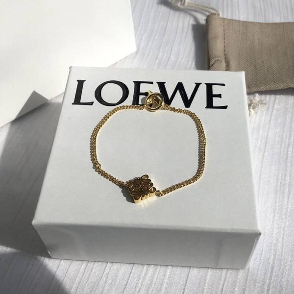 21-22AWロエベ 偽物 シングル アナグラム ブレスレット loo39774 - 画像 (4)