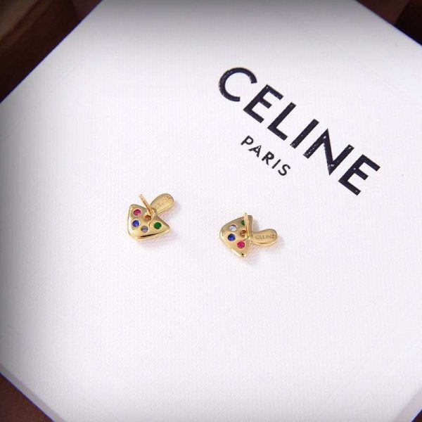 《大人気》セリーヌ クリスタル ピアス 偽物 Cei93830 - 画像 (5)