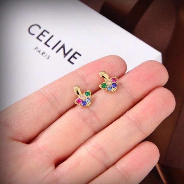 《大人気》セリーヌ クリスタル ピアス 偽物 Cei93830 - 画像 (6)