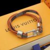 大人気!!新色ルイヴィトン メンズ ブラスレ・LV トレブル モノグラム 偽物 カーフ M6423E - 画像 (2)