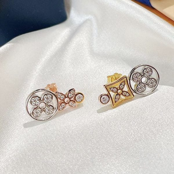 人気No1​ルイヴィトン イディール コピー ブロッサム ボタンイヤリング Q96835 - 画像 (2)