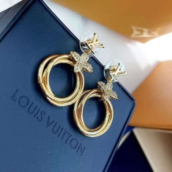 送料込 ルイヴィトン スーパーコピー イヤリング ブックル ドレイユ・ナノグラム LV vua15956 - 画像 (2)