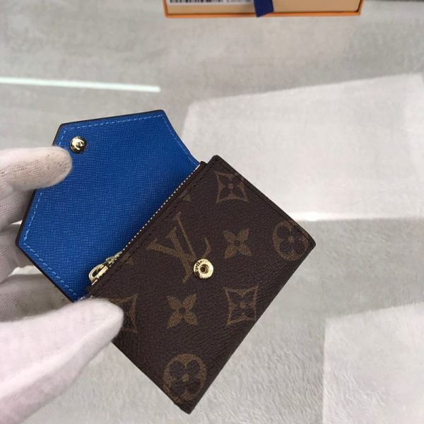 稀少★​ルイヴィトン★ポルトフォイユ・ゾエ・コンパクト財布 偽物 M62932 - 画像 (3)