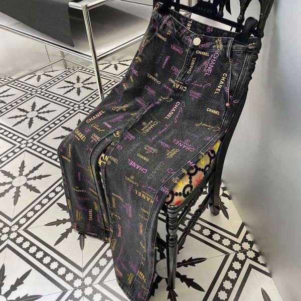 シャネル ジーンズ 偽物 プリントデニム shs88058 - 画像 (11)
