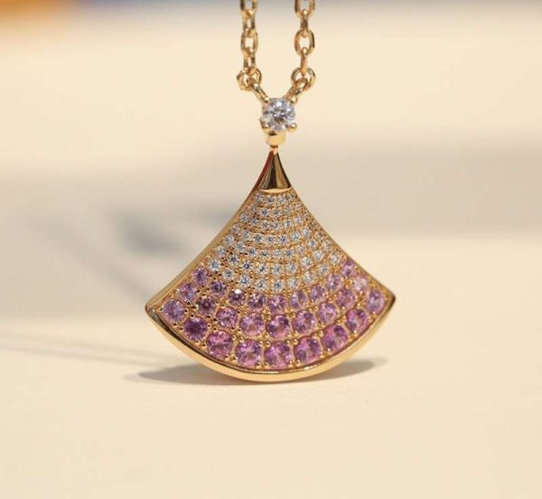 目を惹くカラー ブルガリ ビーゼロワン ネックレス 偽物 DIVAS DREAM☆ローズGold＆輝くダイヤ☆ネックレスS310 Buf46484 - 画像 (3)