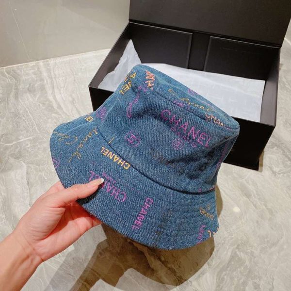 大人気!!新色シャネル バケットハット 偽物 デニム shc00987 - 画像 (7)