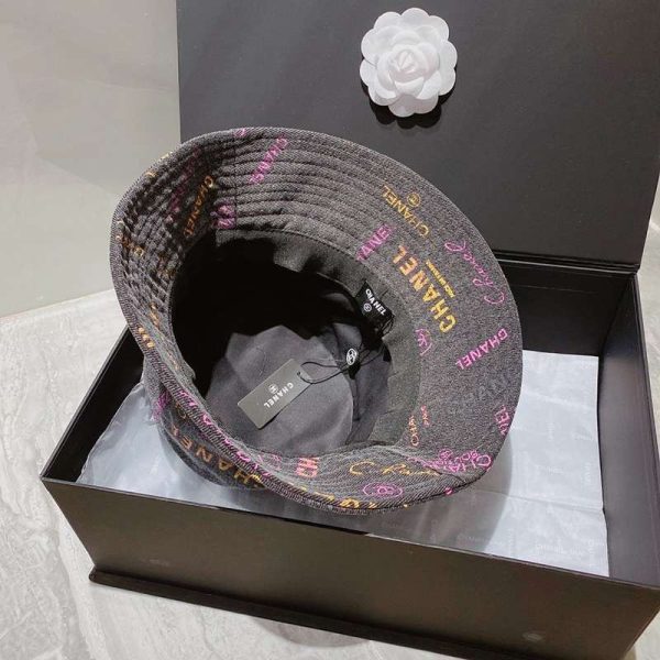 日本未入荷シャネル バケットハット コピー デニム ブラック sho34908 - 画像 (7)