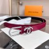 稀少シャネル 偽物 カーフスキン ベルト 20mm メタル & ストラス she13942 - 画像 (3)