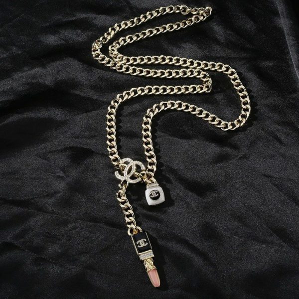 大人気!!新色シャネル ベルト コピー CC ロゴ リップスティック チェーン AB7672B07448NG611 - 画像 (2)