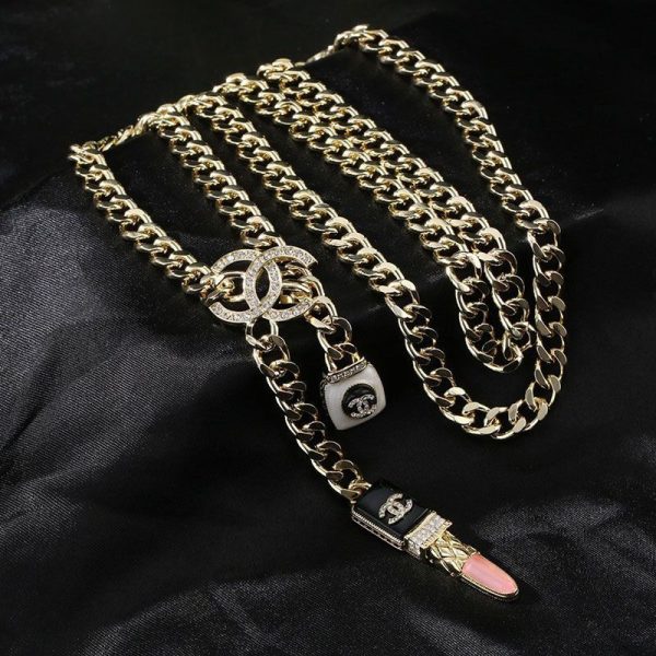 大人気!!新色シャネル ベルト コピー CC ロゴ リップスティック チェーン AB7672B07448NG611 - 画像 (6)