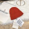 日本未入荷 モンクレール リブ ビーニー ロゴ パッチ ニット帽 偽物 mos03412 - 画像 (9)